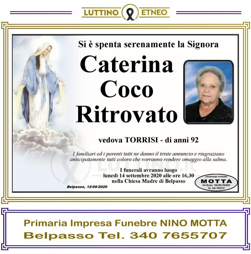 Caterina  Coco Ritrovato 